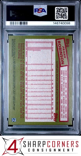 2020 TOPPS UPDATE '85 TOPPS 35TH ANNIVERSARY #85TB16 FRANK ROBINSON POP 4 PSA 10 - 第 2/3 張圖片