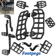 Foot Peg Shifter Pegs Lever Footboard For Harley Touring Road Glide Road King