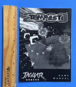 TEMPEST 2000   --  ATARI Jaguar Instruction Manual Booklet Only, NO GAME