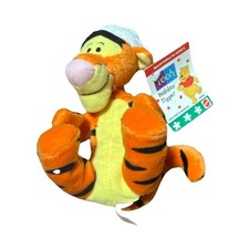 Vintage Mattel Disney Tigger Plush Toy Bean Bag Winnie NWT