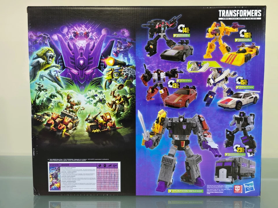 Transformers Legacy Evolution STUNTICON MENASOR 5-Pack Gift Set Hasbro Exclusive - Image 4 of 4