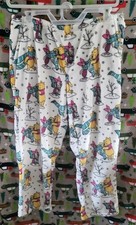 Disney Winnie the Pooh Piglet Fleece Lounge Pants XL Winter Pajamas
