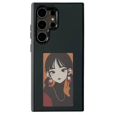 For Samsung Galaxy S25 Ultra E Ink Phone Cover 4-Color Display Pattern Customize