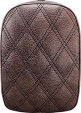 SADDLEMEN SA1026 Detachable Pillion Pad - Lattice Stitched - Brown