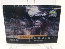 1997-98 Upper Deck Diamond Vision Defining Moments Patrick Roy #DM2 🔥Must See