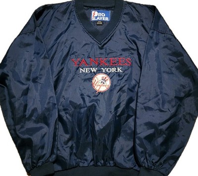 ウェア New York Yankees 90s Vintage 90s Pro Player Yankees MLB Blue WindBreaker Warmup