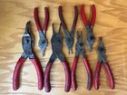 Vintage Snap-On Snap Ring Pliers Set USA Lot Of 7! — photo 1