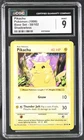 CGC 9 MINT Pikachu 1999 Base Set 58/102 Shadowless Pokemon Card
