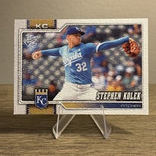 2026 Topps Series 1 Stephen Kolek #48 Canvas Parallel /50 - Kansas City Royals