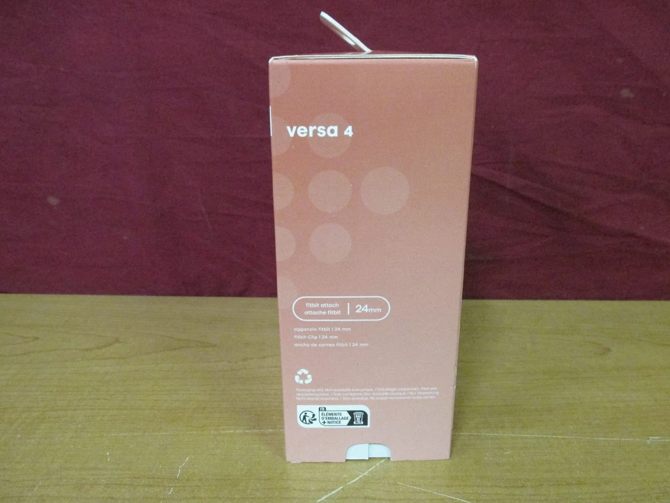 Fitbit Versa 4 Smartwatch Copper Rose Case/Pink Sand Band **Brand New** - Image 2 of 4