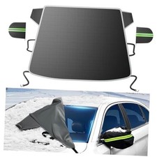  Upgraded 7-Layer Car Windshield Snow Cover, Efficient Winter Medium 68"X47" 