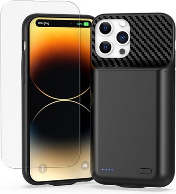13800mAh High Capacity Battery Case for iPhone 14 Pro 6.1 inch 2025 Upgraded