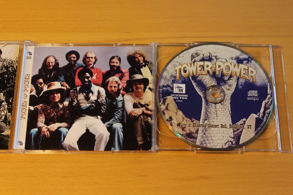 Tower of Power 2 CD Set Live 1975 at Calderone Hall NY Import CD Alles neuwertig - Bild 3 von 4