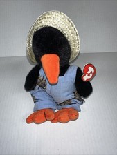 Fall Ty Beanie 1993 Vintage CAWLEY The Crow Plush Attic Treasures with Tag