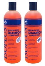 Isoplus Neutralizing Shampoo + Conditioner 16 Ounce (473ml) (2 Pack)