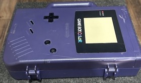 Vintage Nintendo Game Boy Color Purple Hard Travel Case A.L.S. Industries GBC70