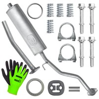 Auspuff Mitteltopf MittelschaldäMpfer FüR Nissan Micra K12 1.0 1.2 1.4 2002-2003