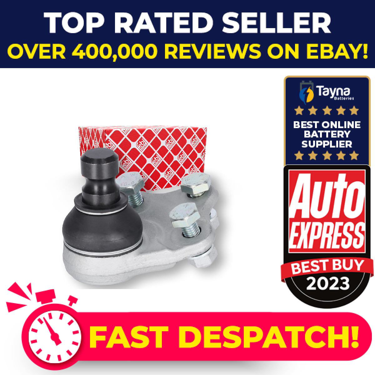 Ball Joint fits VOLVO XC70 Mk2 3.2 Lower 07 to 14 Suspension 30681487 30681487SK