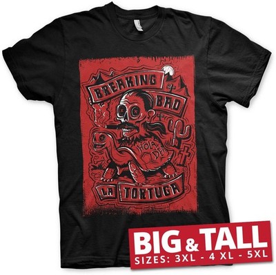 Breaking Bad La Tortuga Hola Death Big & Tall T-Shirt Black