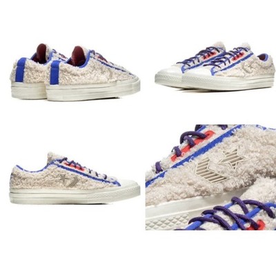 CONVERSE UNISEX RETRO SHERPA STAR PLAYER SNEAKER TURNSCHUHE SCHUHE SHOES 41
