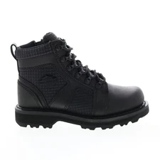 Harley-Davidson Hamlyn 5" Lace D84709 Womens Black Leather Motorcycle Boots 10