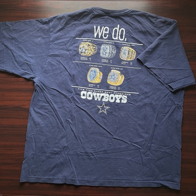 #ad #ad Vintage NFL Dallas Cowboys Got Five? Reebok Super Bowl Champion Rings Size XXL $22.00