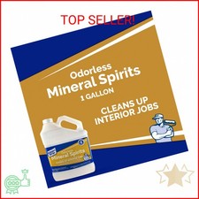 KLEAN-STRIP GKSP94214 Odorless Mineral Spirits, 1-Gallon
