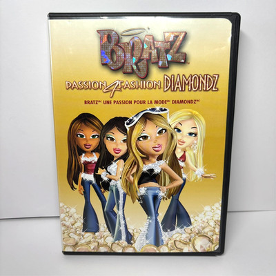 Bratz Passion 4 Fashion Diamondz DVD - 2006 - Bilingual w/Inserts SHINY COVER