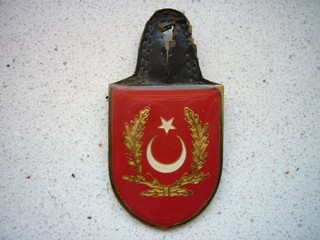A11) TÜRKEI Türkische Armee Brustanhänger Truppenabzeichen
