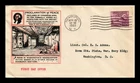 Dr Jim Stamps Proclamation Of Peace First Day Cover 1933 Ioor Cachet