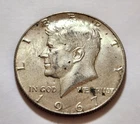 1967 Kennedy Half • 40% Silver • Natural Toning • NMM • X115