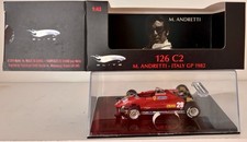 NIB 2010 Hot Wheels 1:43 Scale Elite Ferrari 126 C2 M Andretti Italy GP 1982 #28