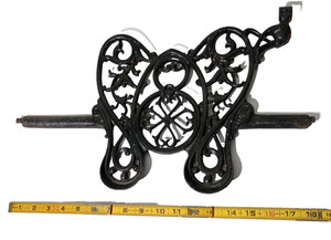 Antique Cast Iron National Sewing Machine Butterfly Treadle Pedal for Re-Purpose