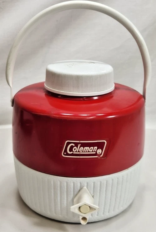 VINTAGE OLD SCHOOL COLEMAN 1-GALLON BEVERAGE COOLER JUG #245