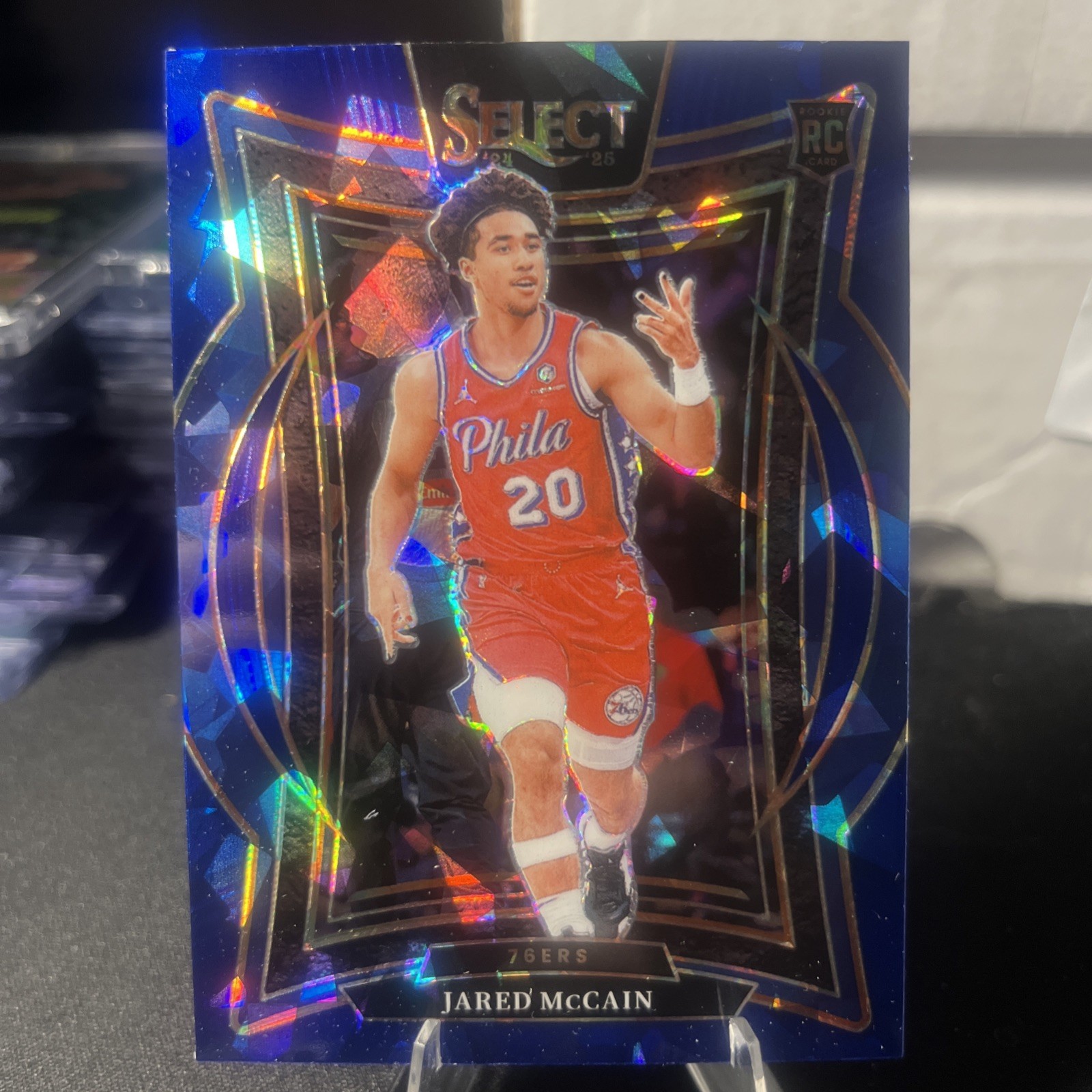 Jared McCain Blue Prizm #82