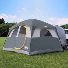 SUV Tent for Camping, 6-Person Car Camping Tents, SUV Tailgate Tent for Outdo...