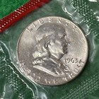 1963 US Mint Uncirculated Coin Set - Wrapper Only - Solid Set 👀!! — photo 2