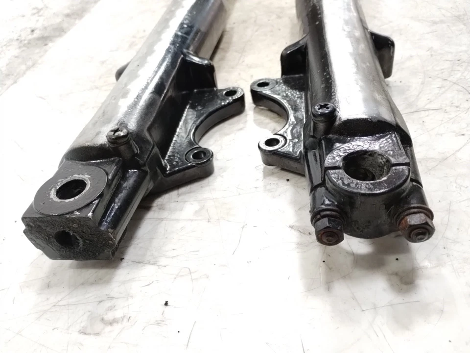 Harley-Cajaley Tour Glide 1985 clásica horquilla delantera suspensión horquillas rectas Foto 3 de 4