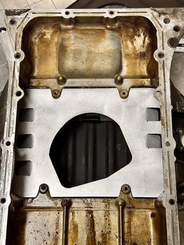 1UZ-FE Non VVTi REAR Oil Sump Baffle Kit Anti Surge Oem Fit Turbo Drift Race - Picture 7 of 8