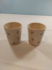 Pillowfort All Over Lady Bug Print Beige Mini Tumbler Cups Kids Lot of 2
