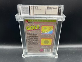 Bandai Golf: Challenge Pebble Beach Nintendo NES WATA 7.5 B+ FACTORY SEALED VGA