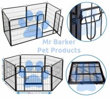  Penna per cucciolo di cane da corsa per cuccioli extra large resistente 6 pezzi playpen stock Regno Unito