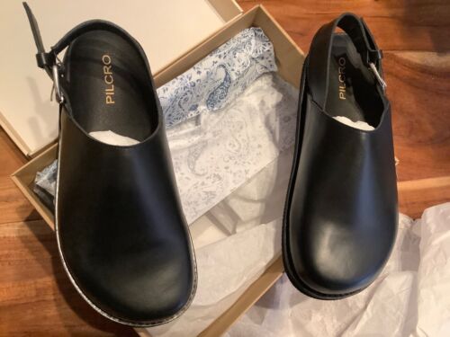 Anthropologie Pilcro Slingback Clog Black Size EU 37/US 6.5/US 7 NIB
