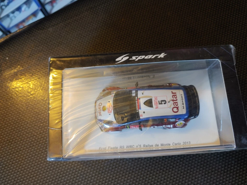 Spark Models S3356 FORD FIESTA Wrc E. Novikov Rally Montecarlo 2013- 1:43 RARE - Immagine 3 di 4