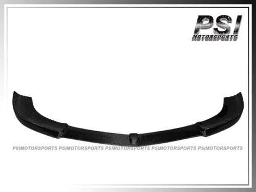 V Style Carbon Fiber Front Bumper Lip For 2011-14 BENZ W218 CLS500 CLS550 w/ AMG - Picture 3 of 3