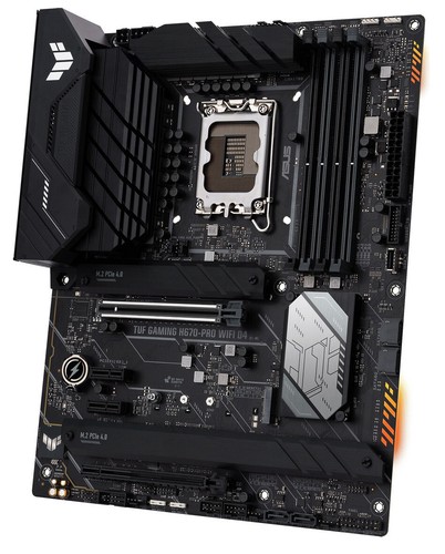 Placa madre ATX Asus TUF Gaming H670-PRO WiFi D4 Socket 1700 DDR4 (U) DEFECTUOSA - Imagen 3 de 4