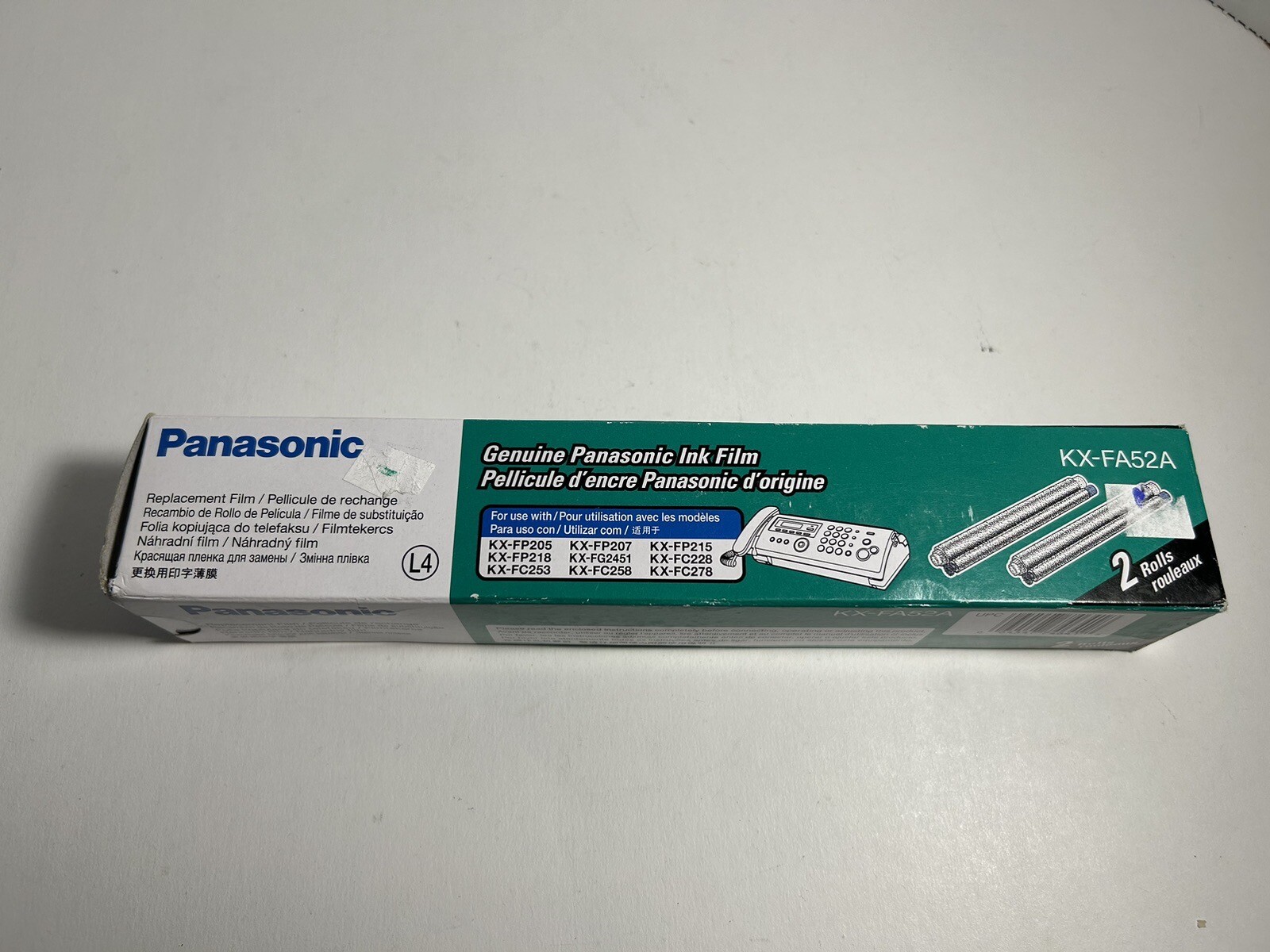 Buy Panasonic Genuine Ink Film KX-FA52A (2 Rolls)-NEW online | eBay