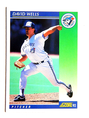 メジャーリーグ　カード　David Wells メジャーリーグ カード David Wells 1992 Score #49 David Wells