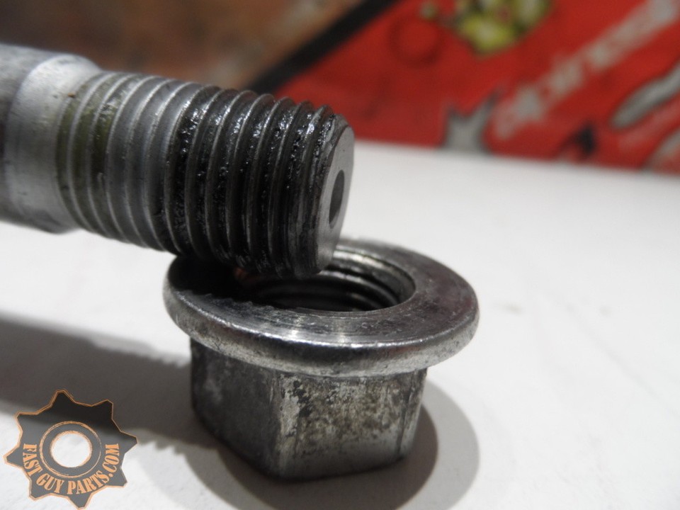 2009 KAWASAKI KLR 650 FRONT WHEEL AXLE (A) 09 KLR650 4K MILES eBay