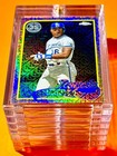 Bo Jackson RARE CHROME MOJO REFRACTOR TOPPS CHROME SPECIAL 35TH ANNIVERSARY